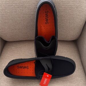 Swims Navy Blue Loafers Slip-Ons Comfortable Stylish